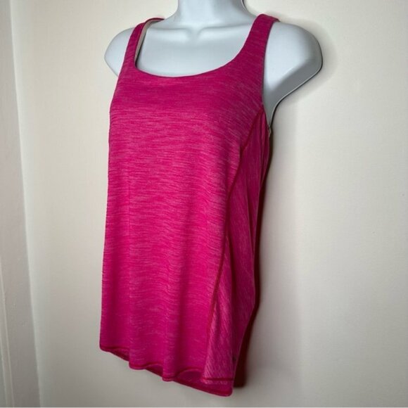 Lululemon Wild Tank - Heathered Jewelled Magenta / Dottie Dash White Black - Picture 4 of 8